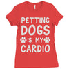 pet dog ladies slogan Ladies Fitted T-Shirt