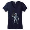 time traveling cyborg Women's V-Neck T-Shirt