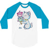 mice cream 3/4 Sleeve Shirt