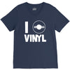 i love vinyl V-Neck Tee