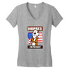 calvin hobbes Women's V-Neck T-Shirt