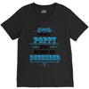 The Best Poppy Was Born In December V-Neck Tee