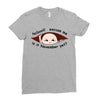 November Peeking Out Asian Baby Boy Ladies Fitted T-Shirt