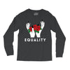 equality white Long Sleeve Shirts