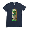 here lies shredder Ladies Fitted T-Shirt