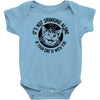 drinking with your cat Baby Onesie