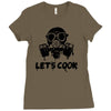 let's cook (2) Ladies Fitted T-Shirt
