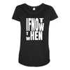 if not Maternity Scoop Neck T-shirt