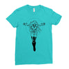 miss marvel Ladies Fitted T-Shirt