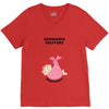 Estimated Delivery September Baby Girl V-Neck Tee