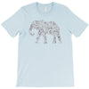 elephant filled pattern cool T-Shirt