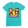 doughboys logo Ladies Fitted T-Shirt