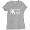 no child should be left behin white Ladies Fitted T-Shirt