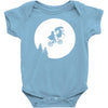 moon alien predator Baby Onesie