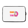 She Wants The D - Dunkin Donuts Laptop sleeve