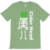 ciderhead cider drinking skeleton and apple T-Shirt