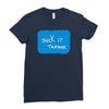 suck it trebek Ladies Fitted T-Shirt