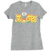 pizza campfire story Ladies Fitted T-Shirt