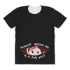 July Peeking Out Baby Girl All Over Women's T-shirt