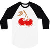 big texas cherry 3/4 Sleeve Shirt