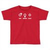 man woman geek Toddler T-shirt