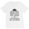 queens are born in september (2) V-Neck Tee