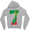stand with colin Zipper Hoodie