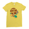 saved by the shell Ladies Fitted T-Shirt