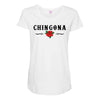 Chingona Maternity Scoop Neck T-shirt
