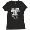 Greatest Godfather In The Universe Ladies Fitted T-Shirt
