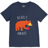 bearly awake V-Neck Tee
