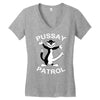 pussay patrol Women's V-Neck T-Shirt