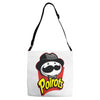 little grey chips Adjustable Strap Totes