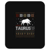 santa taurus christmas ugly t shirts Mousepad