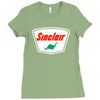 sinclair motor oils Ladies Fitted T-Shirt