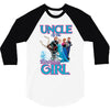 uncle of the birthday girl 3/4 Sleeve Shirt