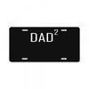 dad squared License Plate