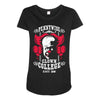 pennywise clown college Maternity Scoop Neck T-shirt