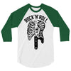 rock and roll 3/4 Sleeve Shirt