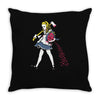 off with her hea Throw Pillow