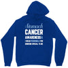 stomach cancer awaneress i wear periwinkle for someone special to me Unisex Hoodie