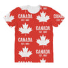 Canada Established 1867 All Over Women's T-shirt