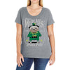 pug irish pub snorty mcpug's Ladies Curvy T-Shirt