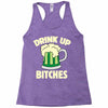 drink up bitches Racerback Tank
