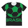 brasil sport soccer ball fun All Over Women's T-shirt