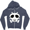 mask Zipper Hoodie