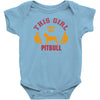 This Girl Loves Pitbull Baby Onesie