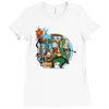 metal gear rick Ladies Fitted T-Shirt