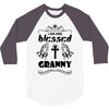I Am One Blessed Granny 3/4 Sleeve Shirt