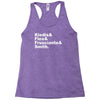kiedes flea frusciante smith Racerback Tank